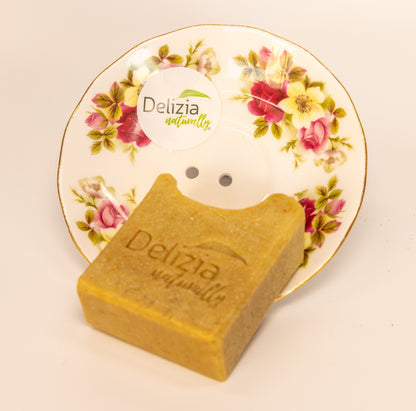 Soap_Dish_-floral china_at_Delizia_Naturally_for_your_tallow_soap
