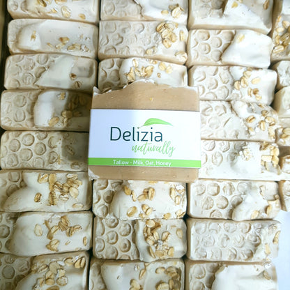 Tallow-soap-oats-milk-honey-delizianaturally