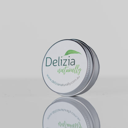 Delizia Naturally vegan lip balm.