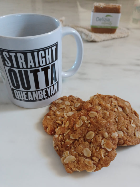 "Straight Outta Queanbeyan" limited edition mug.
